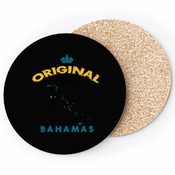 Discover Bahamas original 100% flags design Coasters