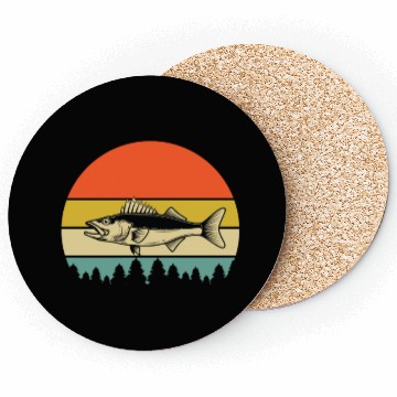 Discover Walleye Fishing Coasters