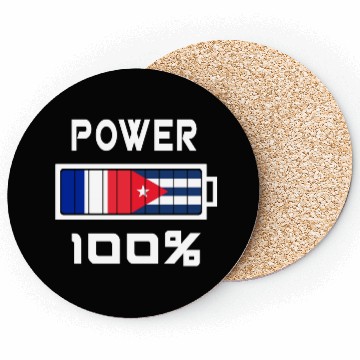 Discover France and Cuba power 100% Coasters