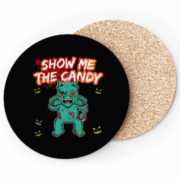 Discover Show Me The Candy Halloween Costume Trick Or Treat Coasters