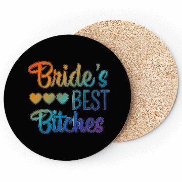 Discover Bachelorette Party Bride's Best Bitches Gift Coasters