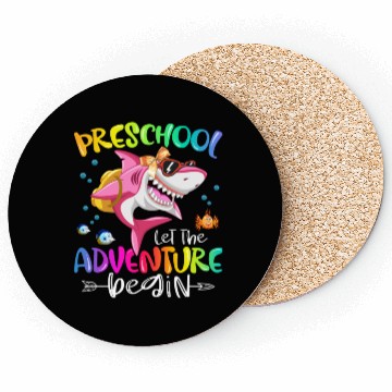 Discover Funny Shark Back To School Coasters