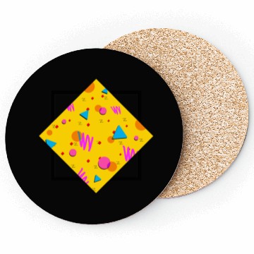 Discover 90s Pattern (Abstract) Coasters