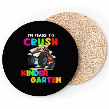 Discover I'm Ready To Crush Kindergarten Back to School Coasters