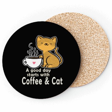 Discover Funny Orange Cat Coffee Mug Cat Lover Coffee And Coasters