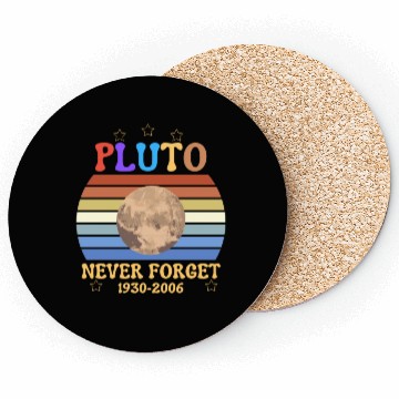Discover pluto never Forget light Coasters