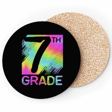 Discover First Day Of School 7th Grade Coasters