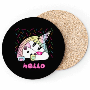 Discover Happy Unicorn Coasters