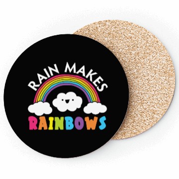 Discover Rain Makes Rainbows Rainbow Whisperer Coasters