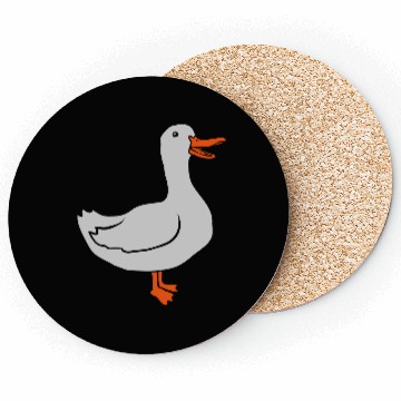 Discover Cartoon bird cute goose Coasters
