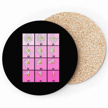 Discover Daisy Game Cute Flower Coasters