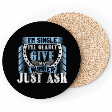 Discover Single Funny Saying Coasters