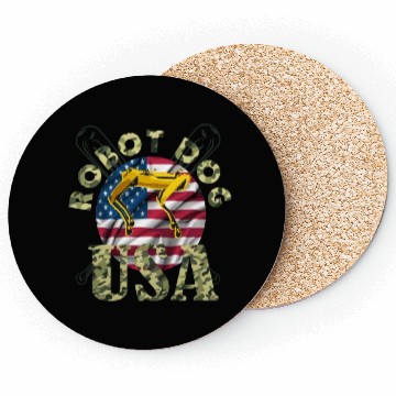 Discover DOG ROBOT usa army Coasters