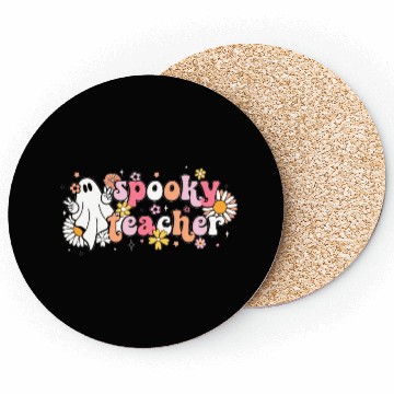 Discover Halloween Spooky Teacher Coasters
