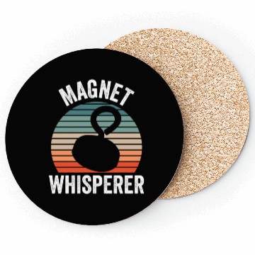 Discover Magnet Whisperer Fishing Magnets Fisher Fisherman Coasters