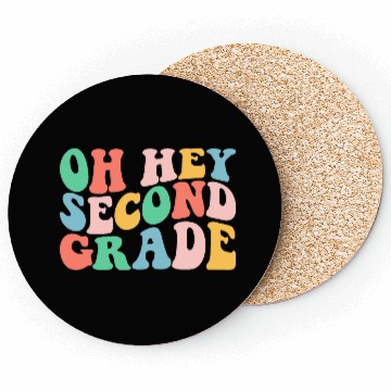 Discover Oh Hey First Grade Teacher Coasters