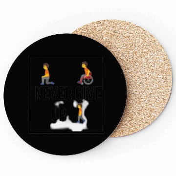 Discover Never Give Up Coasters