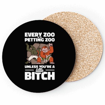 Discover Zookeeper Petting Wildlife Zookeeping Nature Coasters