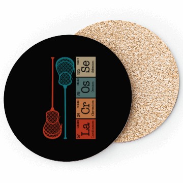 Discover Lacrosse Periodic Table Element Coasters, Lacrosse