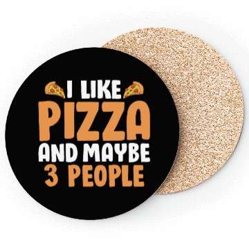 Discover Funny Cheese Pizza Coasters