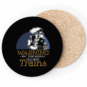 Discover Train Lover Locomotive Coasters