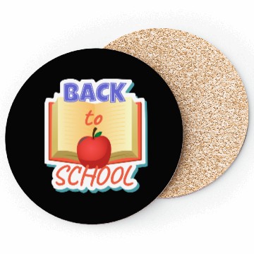Discover Back to School Sticker Coasters