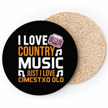 Discover I love Country Music Coasters