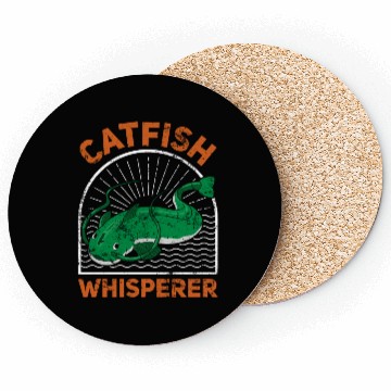 Discover Catfish Whisperer - Wels Catfish Hunter Coasters