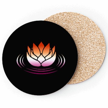 Discover Lesbian Pride Lotus Coasters