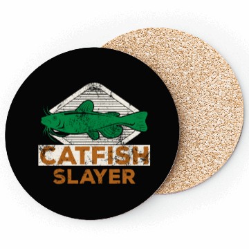 Discover Catfish Slayer - Wels Catfish Hunter Coasters