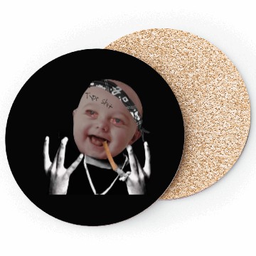 Discover Gangster baby type shit Coasters