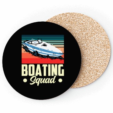 Discover Boating Squad Yacht Boat Captain Ship Coasters