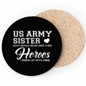 Discover US Army Sister Coasters