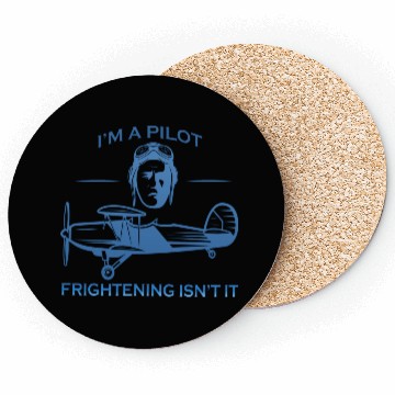 Discover I M A PILOT Coasters