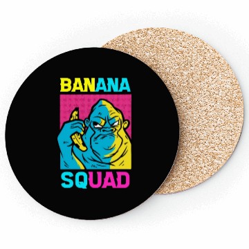 Discover Cool Banana Squad Fruit Lover Kids Monkey Gorilla Coasters
