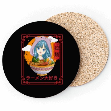 Discover I Love Ramen Coasters