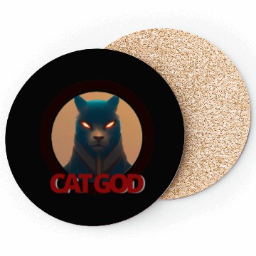 Discover Samurai Cat God Coasters