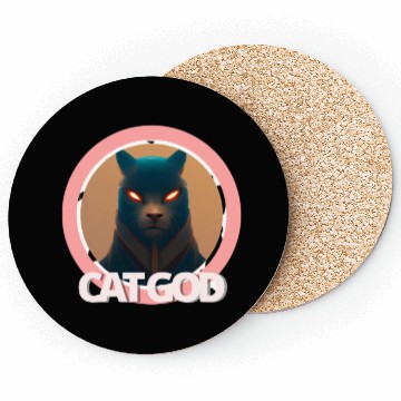 Discover Samurai Cat God Coasters