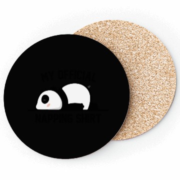 Discover MY OFFICIAL PANDA NAPPING Coasters