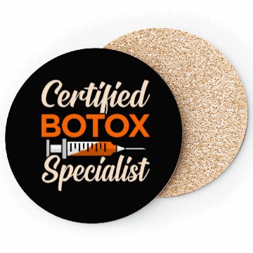 Discover Aesthetic Nurse Botox Injector Gift Coasters