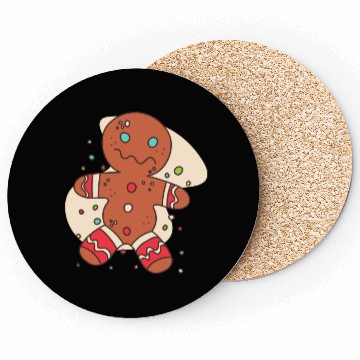 Discover gingerbread man Coasters