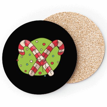 Discover candy canes Coasters