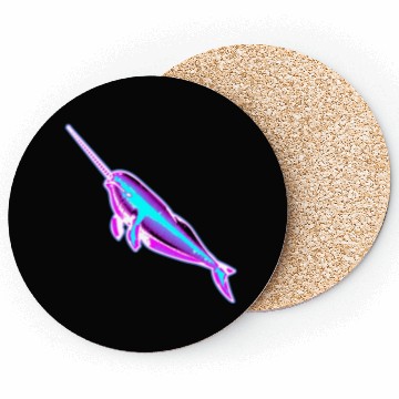 Discover Synthwave Narwhal Coasters