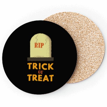Discover RIP ( Trick or Treat ) Coasters