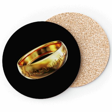Discover Mystical Gold Ring Coasters
