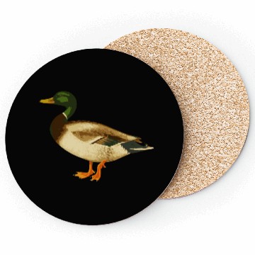 Discover Mallard Duck Cute Duck Wild Duck Lover Coasters