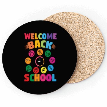 Discover welcome back school Coasters