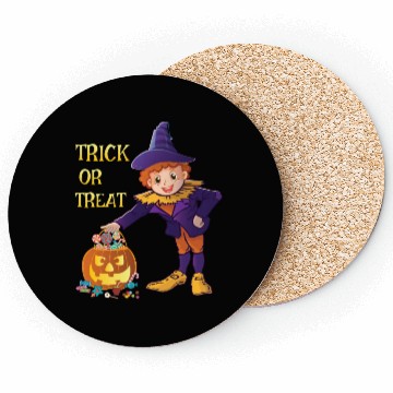 Discover Trick Or Treat Coasters