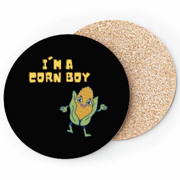 Discover Corn Boy - Corntastic Design Corn Kid Coasters