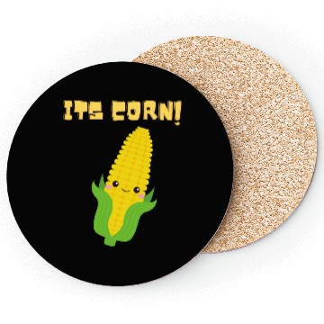 Discover It's Corn! Corntastic Design Corn Kid Coasters